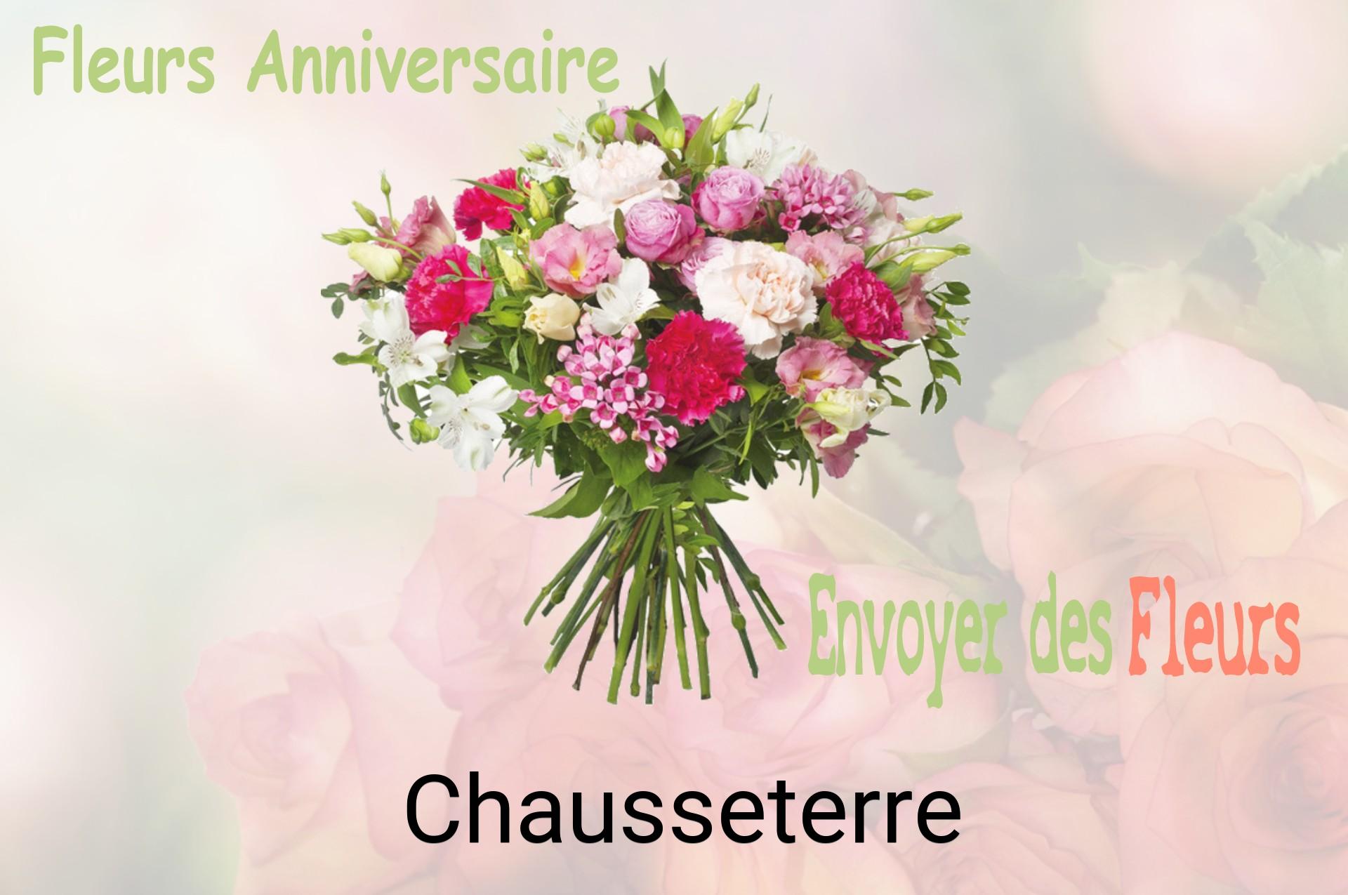 Bouquet de fleurs d’anniversaire livré à Chausseterre